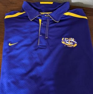 Nike College LSU Athletic Polo